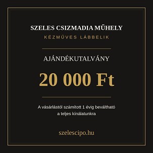 Ajándékutalvány 20 000 Ft
