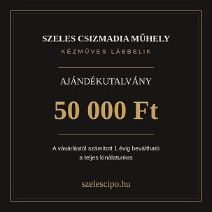 Ajándékutalvány 50 000 Ft